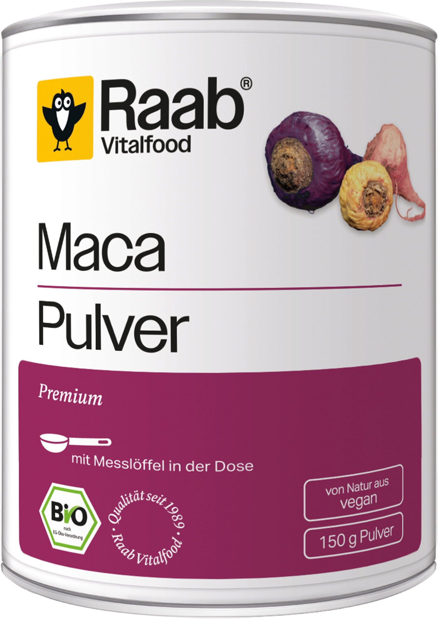 Raab Vitalfood Bio maca prášok
