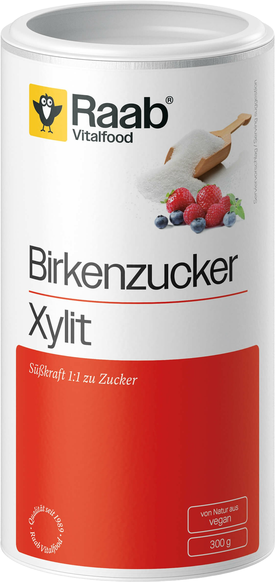 Raab Vitalfood Birkenzucker - 300 g