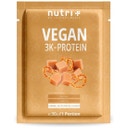 Vegan 3K Proteinpulver Probiergröße, Caramel Salted Pretzel (30 g)