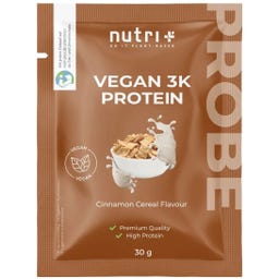 Vegaaninen 3K proteiinijauhe, kokeilukoko - Kanelimurot