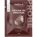 Vegan 3K proteinový prášek – zkušební balení, Chocolate Brownie (30 g)