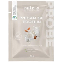nutri + Vegan 3K Protein Powder, Trial Size - Coconut-Almond Flavour