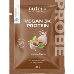 nutri + Vegan 3K Protein Powder, Trial Size - Hazelnut Flavour