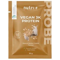 Vegaaninen 3K proteiinijauhe, kokeilukoko - Maapähkinävoikeksi
