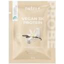 nutri + Vegan 3K Proteinpulver Probiergröße - Vanilla-Cream