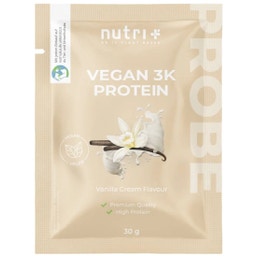 Vegaaninen 3K proteiinijauhe, kokeilukoko - Vaniljakerma