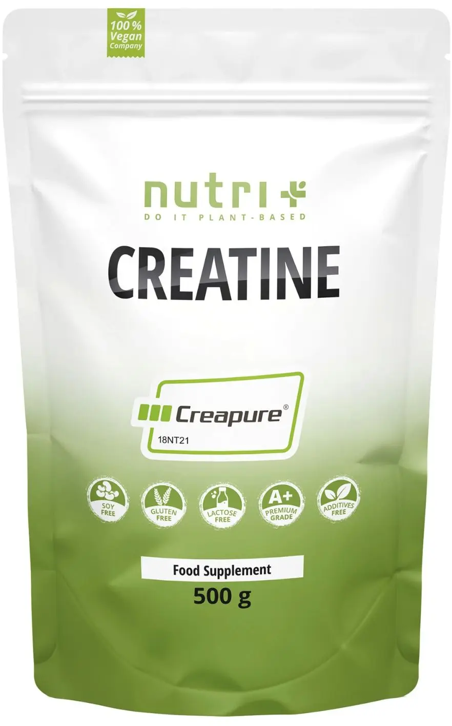 nutri + Creatin Pulver (Creapure®) - 500 g