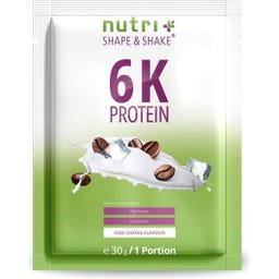 nutri + Vegan 6K Proteinpulver Probiergröße - Iced Coffee
