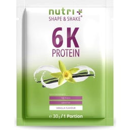 nutri + Vegan 6K Proteinpulver Probiergröße - Vanilla