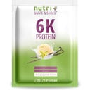 nutri + 6K Protein Powder, paket za testiranje - Vanilla Ice Cream