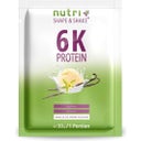 Vegan 6K Protein Powder, Trial Size, Vanilla Ice Cream Flavour (30 g)