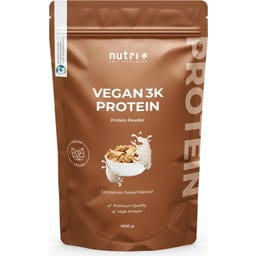 nutri + Vegaaninen 3K-proteiinijauhe - Kanelimurot