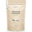 nutri + Vegan 3K Protein Powder - Vanilla-Cream Flavour