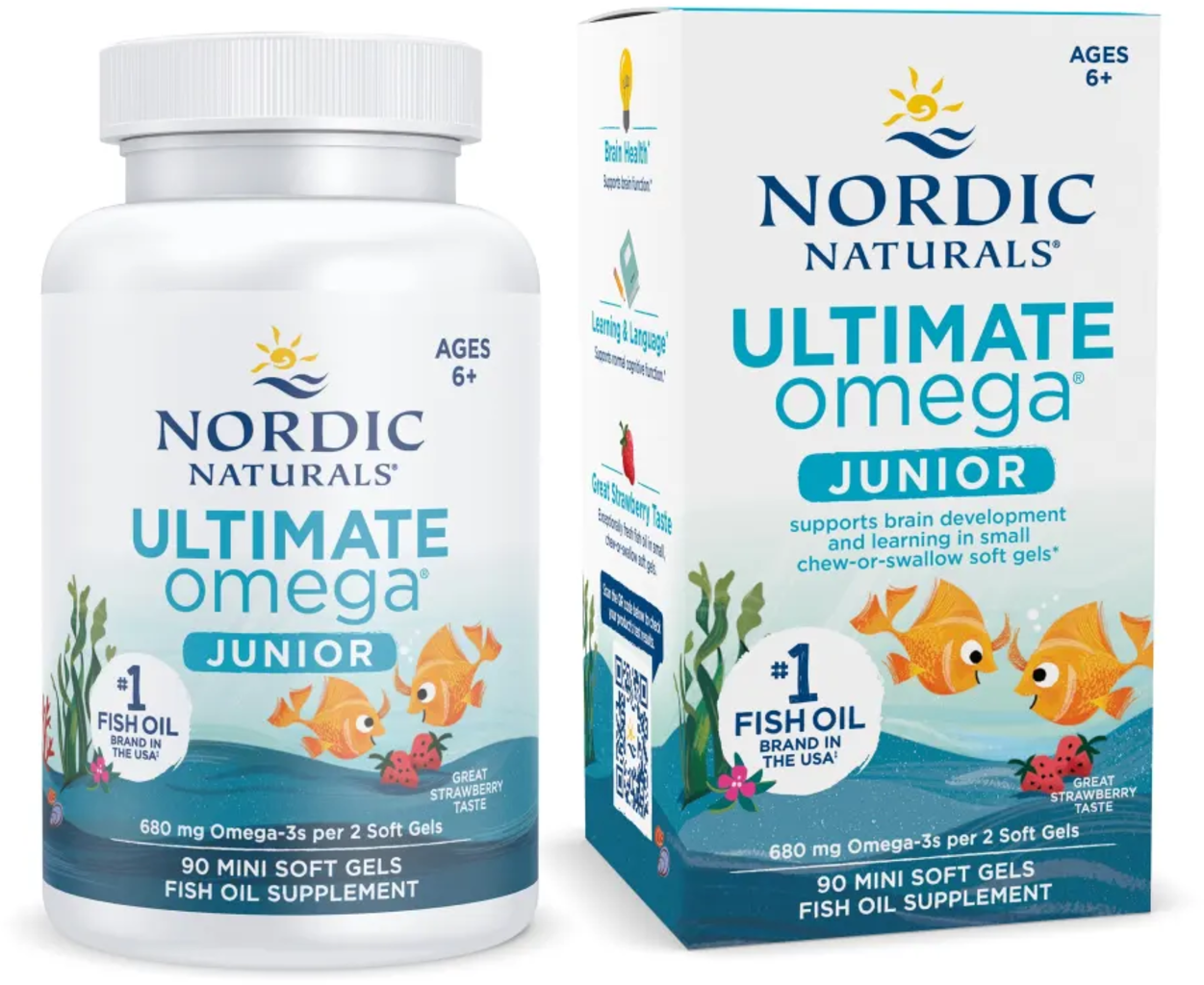 Nordic Naturals Ultimate Omega Junior mini - 90 Softgels