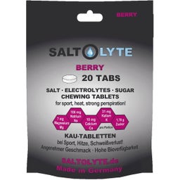SALTOLYTE Tabletki do żucia z solą i elektrolitami - Berry
