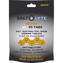 SALTOLYTE 20 suola- ja elektrolyyttipurutablettia - Mango