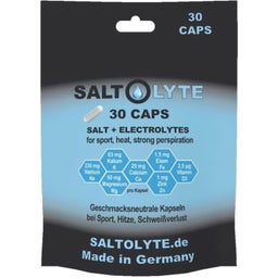 SALTOLYTE Gélules de Sel et d'Électrolytes - 30 gélules
