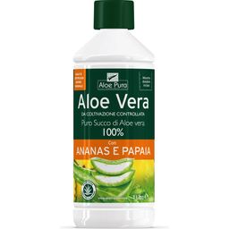 Optima Naturals Zumo de Aloe Vera, Piña y Papaya