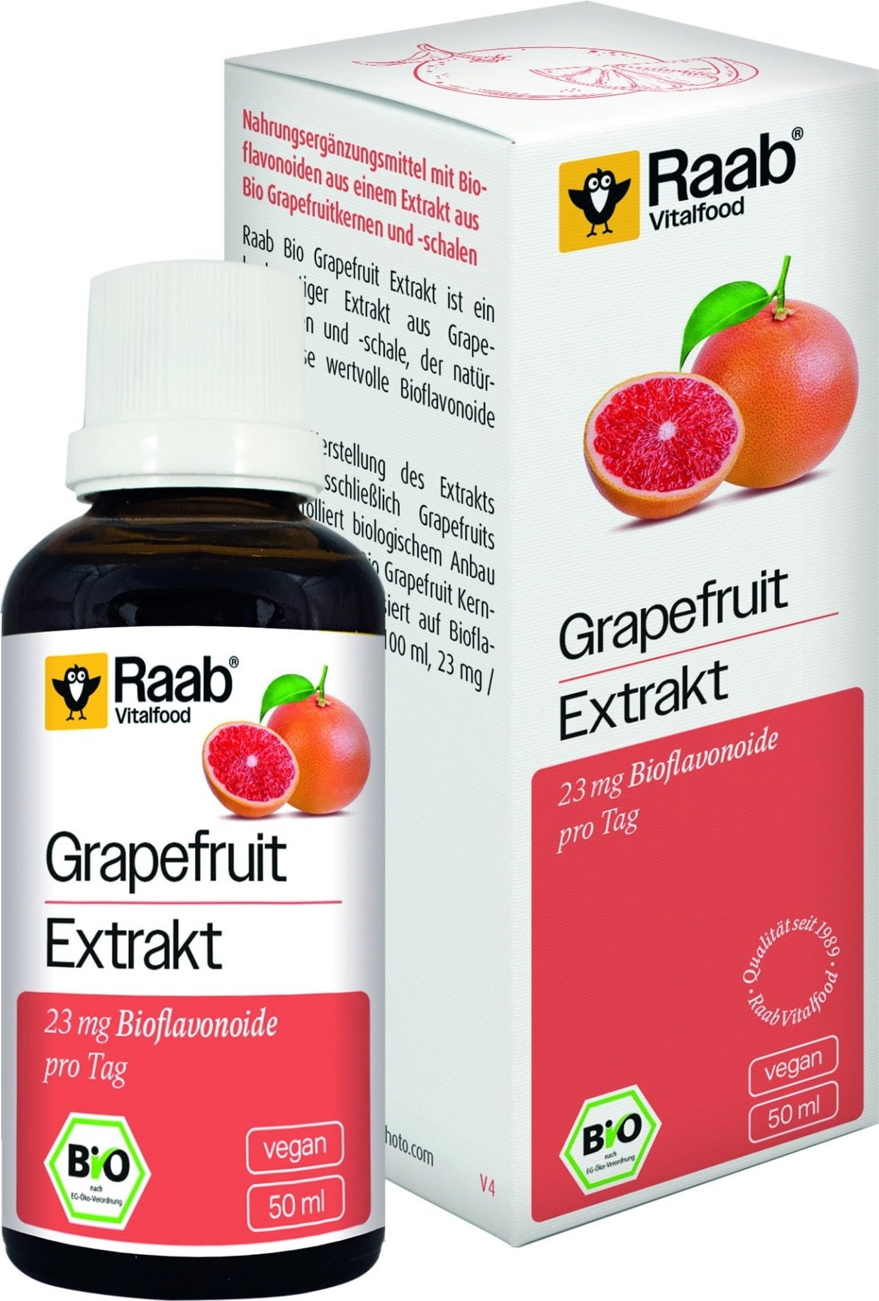 Raab Vitalfood Biologisch Grapefruitzaadextract