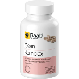 Raab Vitalfood Complexe de Fer - 80 gélules