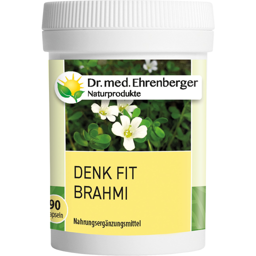 Dr. med. Ehrenberger Bio- & Naturprodukte Denk fit Brahmi - 90 Kapseln