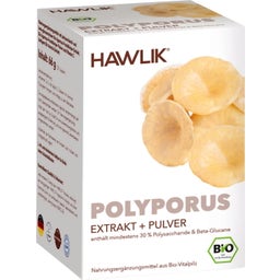 Hawlik Polyporus ekstrakt + proszek Bio - 120 Kapsułek