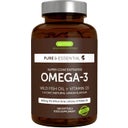 Pure & Essential - Super Concentrated Omega 3 Wild Fish Oil & D3