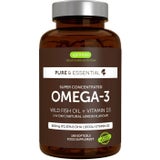 Pure & Essential - Super Concentrated Omega 3 Wild Fish Oil & D3