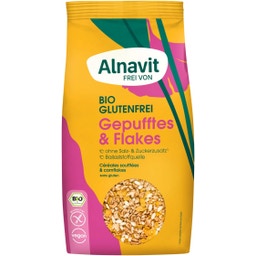 Alnavit Cereales Ecológicos Inflados y en Copos - 200 g