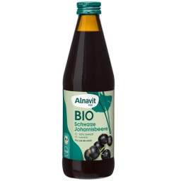 Alnavit Bio bezpośredni sok z czarnej porzeczki - 330 ml