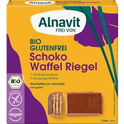 Alnavit Organic Chocolate Wafer Bars - 75 g