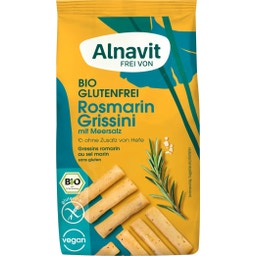 Alnavit Bio grissini rozmarynowe z solą morską - 100 g