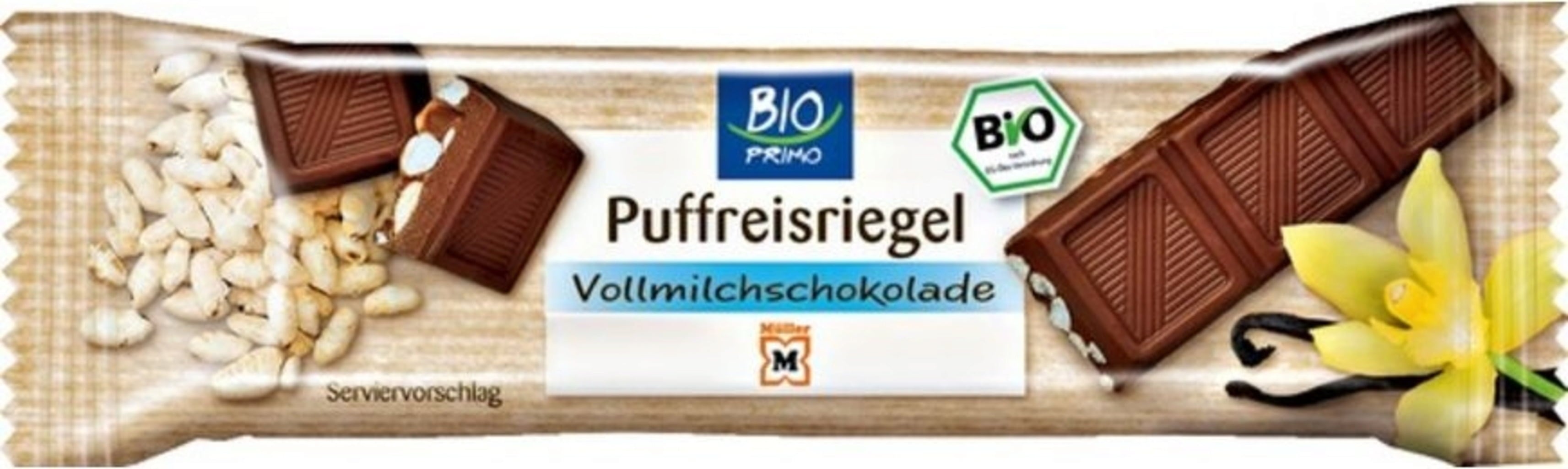 Biologische Gepofte Rijstreep