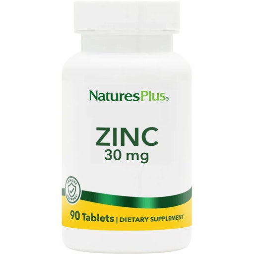 Nature's Plus Zink 30 mg - 90 Tabletten