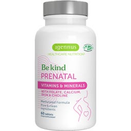Igennus Be Kind Prenatal Vitamins & Minerals - 60 Comprimidos