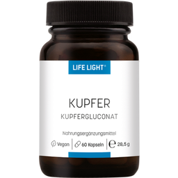 Life Light Koppar 2 mg - 60 Kapslar