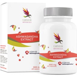 Carnium Botanicals Ashwagandha Extract KSM66 - 60 Kapseln