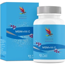 Carnium Botanicals MSM + Vitamin C - 90 Kapseln