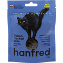 Hanfred Fleisch Fleckerl für Katzen - Ente
