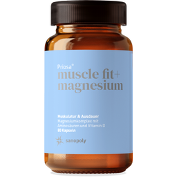 SANOPOLY Priosa®MUSCLE FIT + MAGNEZIJ - 80 kaps.