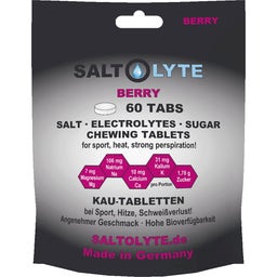SALTOLYTE 60 Salt & Electrolyte Chewable Tablets - Berry