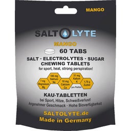 SALTOLYTE 60 Salt & Electrolyte Chewable Tablets - Mango