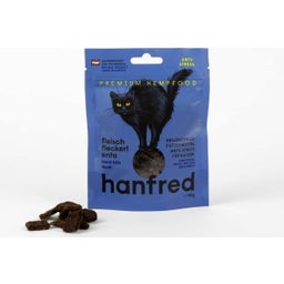 Hanfred Fleisch Fleckerl für Katzen - Ente