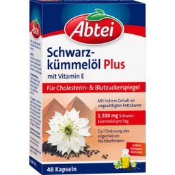 Abtei Schwarzkümmelöl Plus - 48 Kapseln