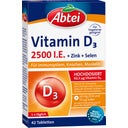 Vitamine D3 2500 UI, 42 comprimés