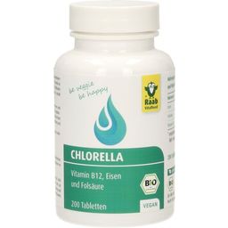 Raab Vitalfood Luomu Chlorella -tabletit