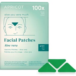 APRICOT Beauty Plastry do twarzy z aloesem - 100 sztuk