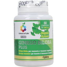 Optima Naturals Ginkgo Biloba Plus 1000 mg - 60 comprimés