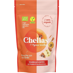 Chellas Biologische abrikozenhapjes - 75 g