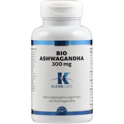 KLEAN LABS Ashwagandha Bio Wurzel-Extrakt 300 mg - 120 Kapseln